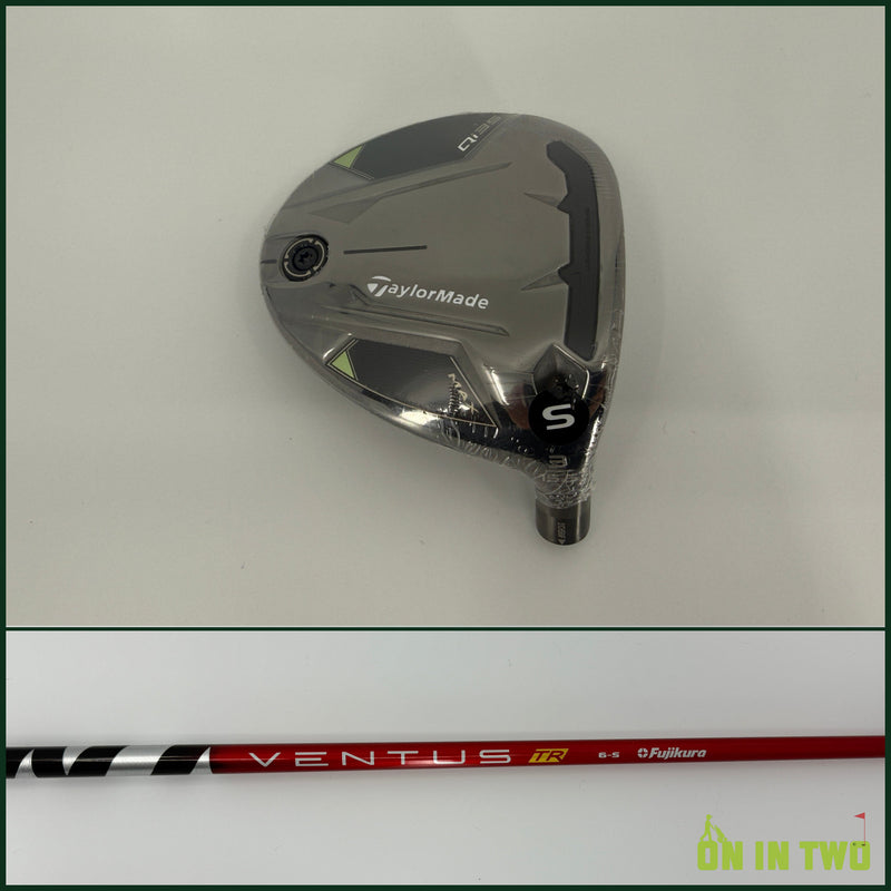 Taylormade Qi35 Max 3 Wood 15.5* RH Fujikura Ventus TR Red Velocore 60S Stiff