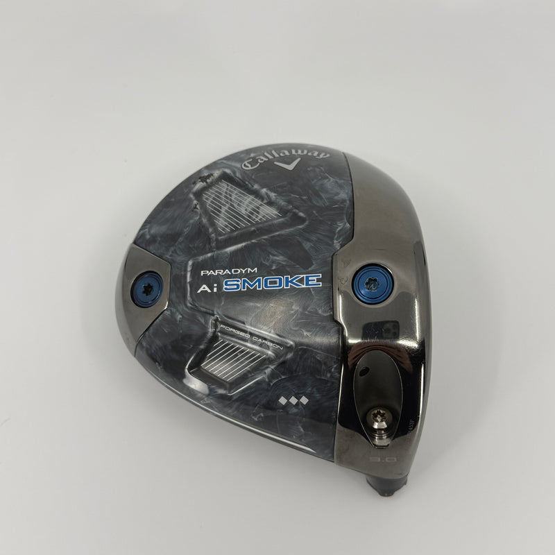 Callaway Paradym Ai Smoke TD Driver Head 9* RH + Headcover