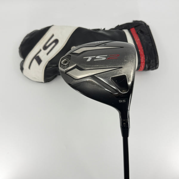 Titleist TS2 Driver 9.5* RH Mitsubishi Tensei AV Blue Stiff 55-S Shaft