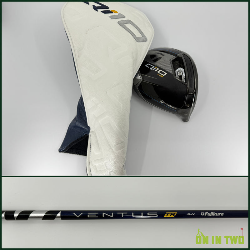 Taylormade Qi10 LS Driver 8* RH Fujikura Ventus TR Blue Velocore 60X X Stiff