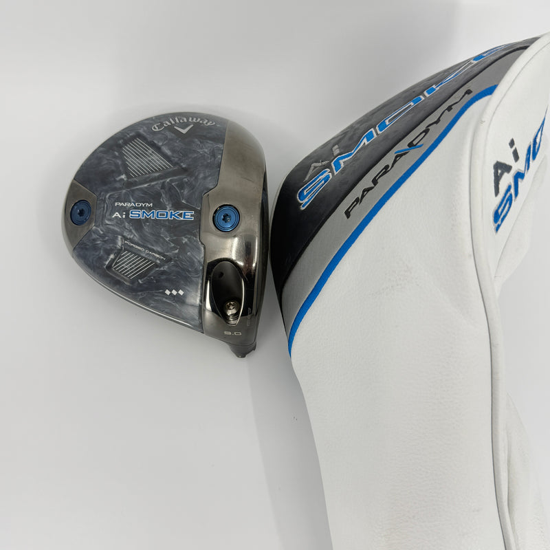 Callaway Paradym Ai Smoke TD Driver Head 9* RH + Headcover