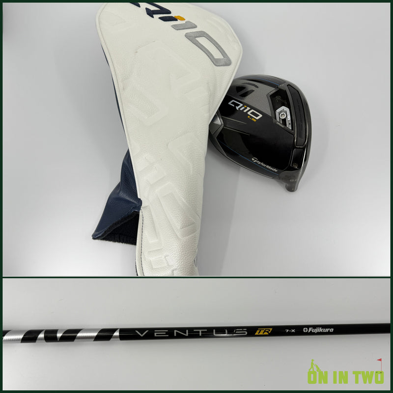 Taylormade Qi10 LS Driver 8* RH Fujikura Ventus TR Black Velocore 70X X Stiff