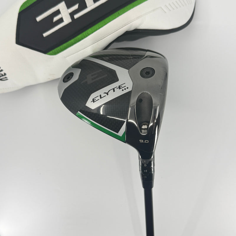 Callaway Elyte Triple Diamond Driver 9* RH Mitsubishi Tensei CK Pro Orange Stiff 50-S Shaft - C-805 image 1
