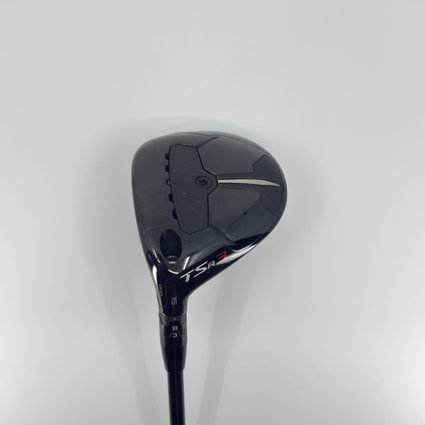 Titleist TSR3 3 Wood 15* LH Mitsubishi Tensei AV Blue 65R Regular