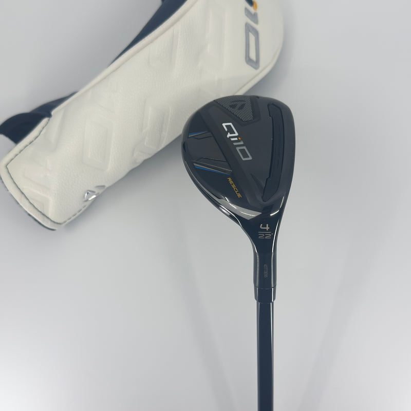 Taylormade QI10 Rescue 4 Hybrid 22* RH Ventus TR Blue HB Stiff - F-789 image 1