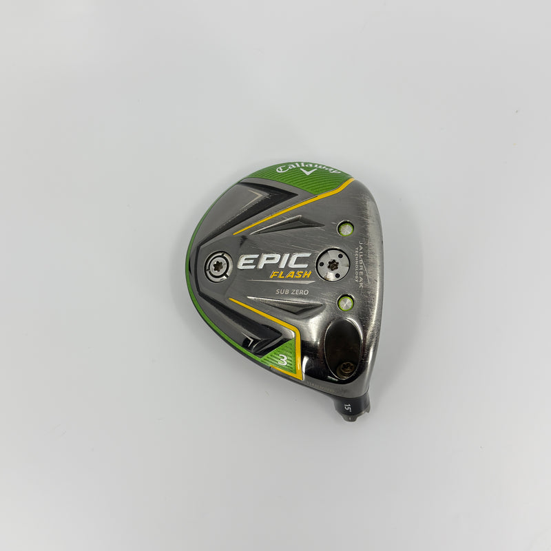 Callaway Epic Flash Sub Zero 3 Wood Head 15* RH - H-779 image 1