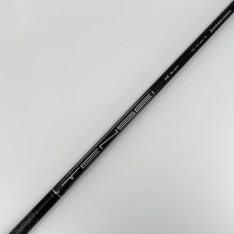 Mitsubishi Tensei 1k Black 75-S Stiff Wood Shaft - S-675 image 1