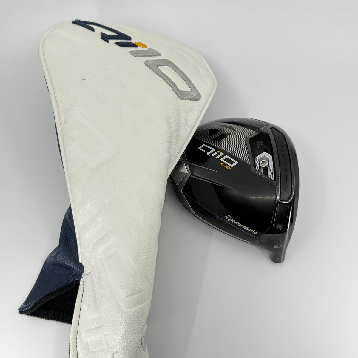 Taylormade Qi10 LS Driver Head 8* RH + Headcover