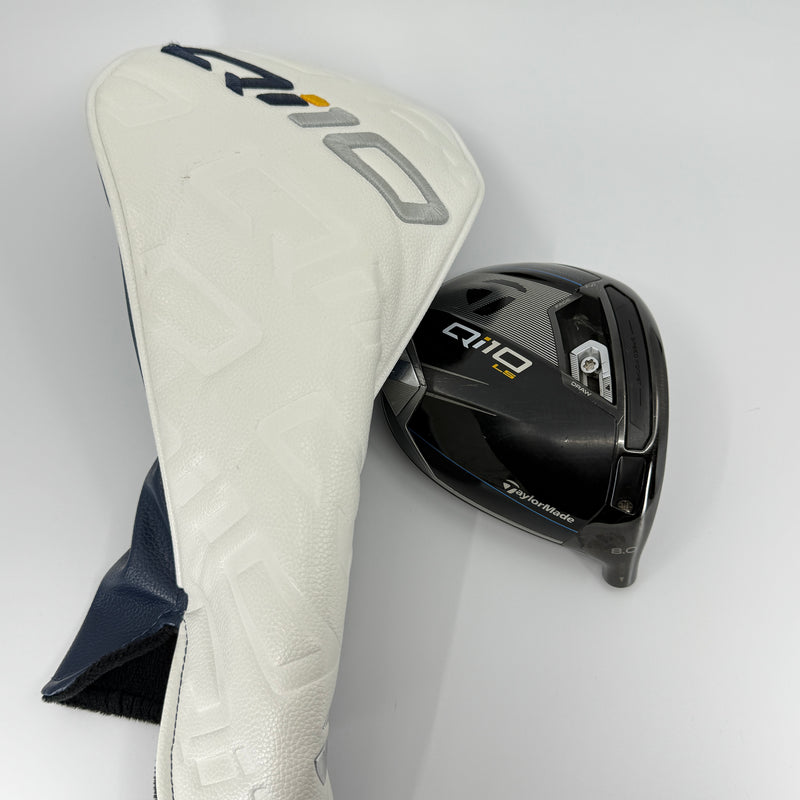 Taylormade Qi10 LS Driver Head 8* RH + Headcover
