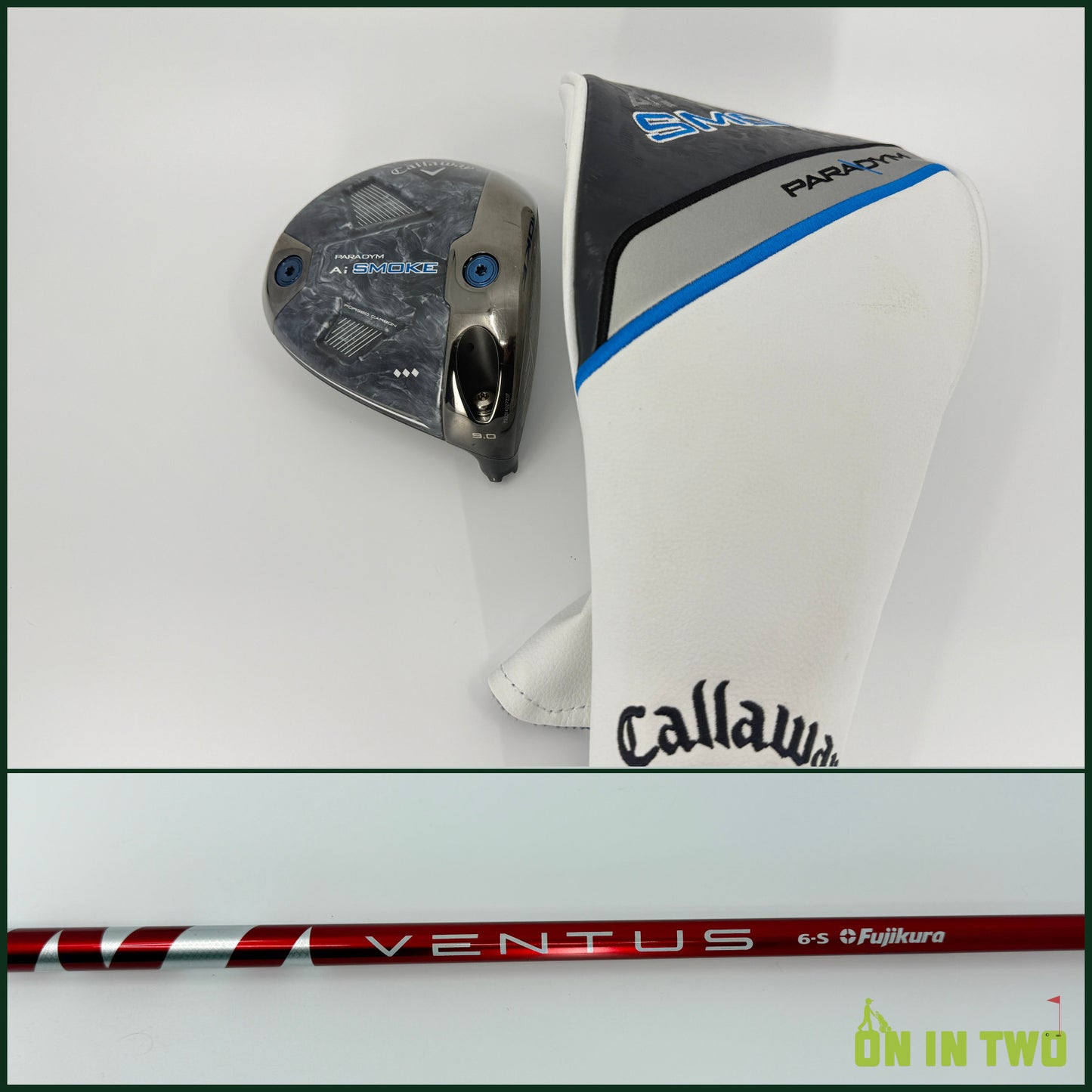 Callaway Paradym Ai Smoke TD Driver 9* RH Fujikura Ventus Red Velocore 60S Stiff