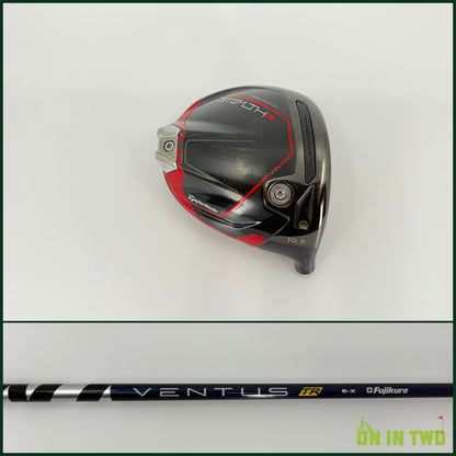 Taylormade Stealth 2 Driver 10.5* RH Fujikura Ventus TR Blue Velocore 60X X Stiff
