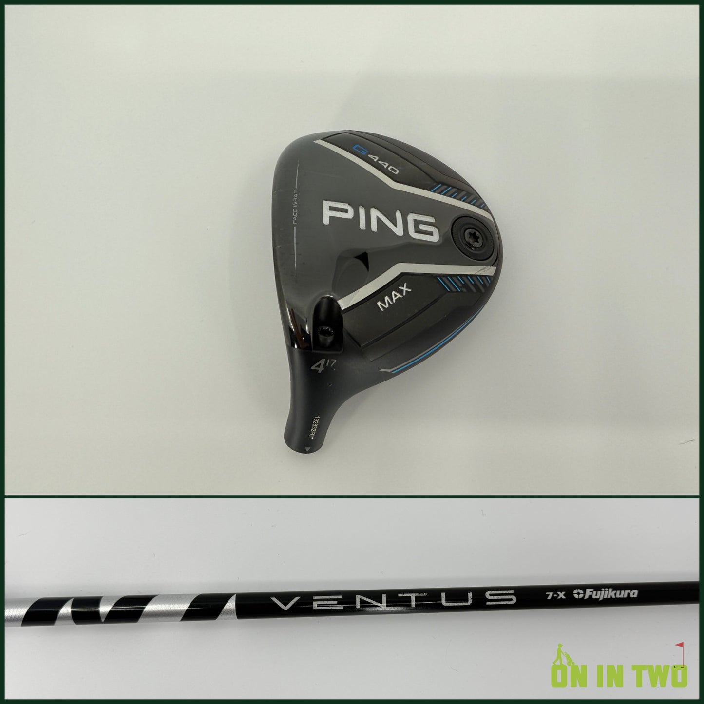 Ping G440 Max 4 Wood 17* LH Fujikura Ventus Black Velocore 70X X Stiff