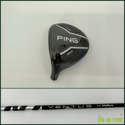 Ping G440 Max 4 Wood 17* LH Fujikura Ventus Black Velocore 70X X Stiff
