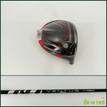 Taylormade Stealth 2 Driver 10.5* RH Fujikura Ventus Blue Velocore 60S Stiff