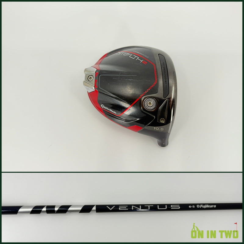 Taylormade Stealth 2 Driver 10.5* RH Fujikura Ventus Blue Velocore 60S Stiff