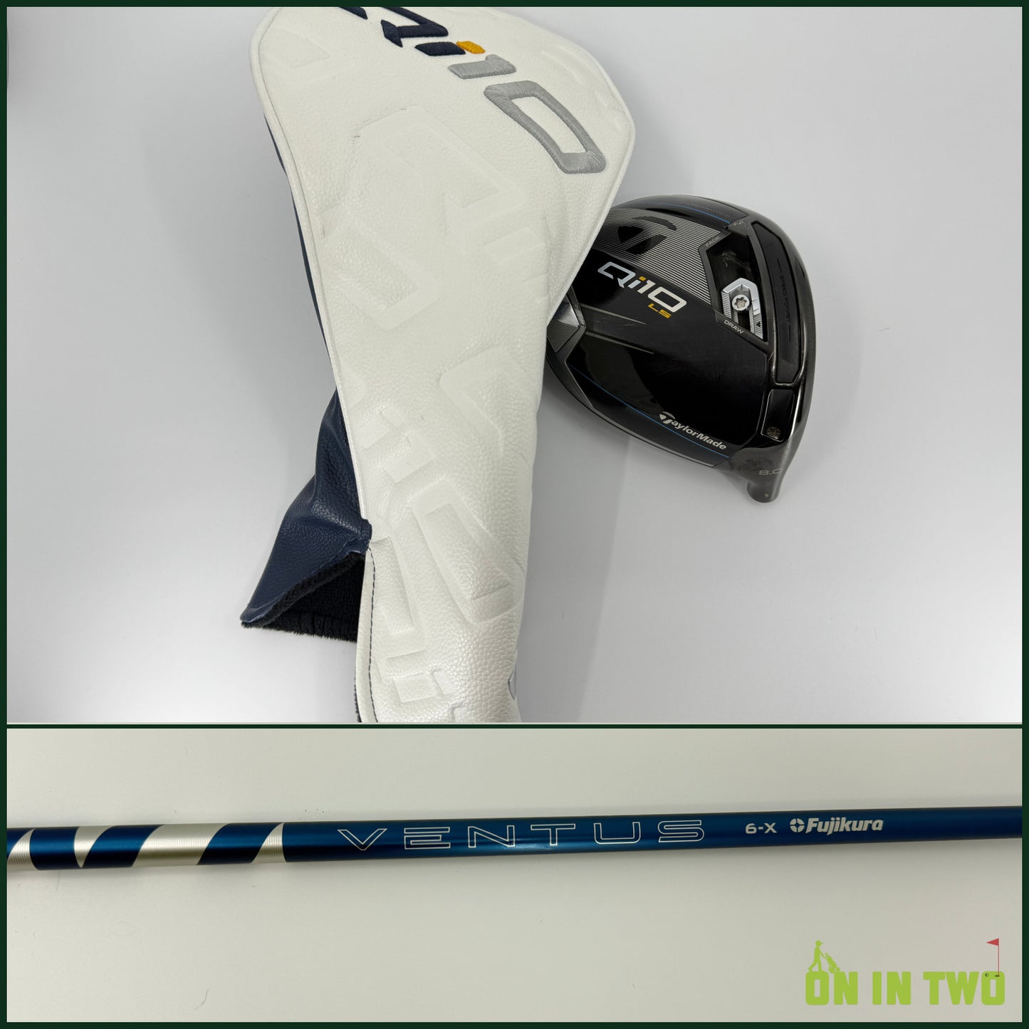 Taylormade Qi10 LS Driver 8* RH Fujikura Ventus Blue Velocore + 60X X Stiff