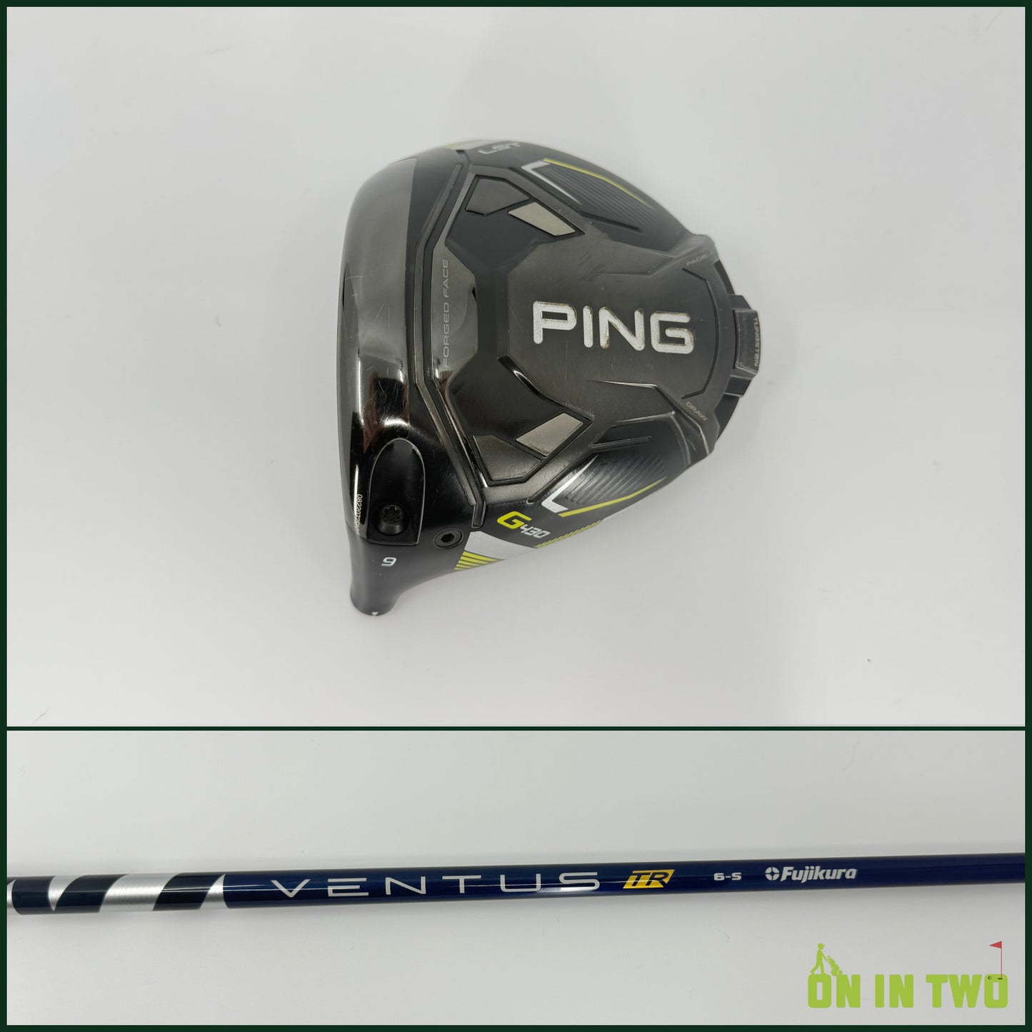 Ping G430 LST Driver 9* LH Fujikura Ventus TR Blue Velocore 60S Stiff