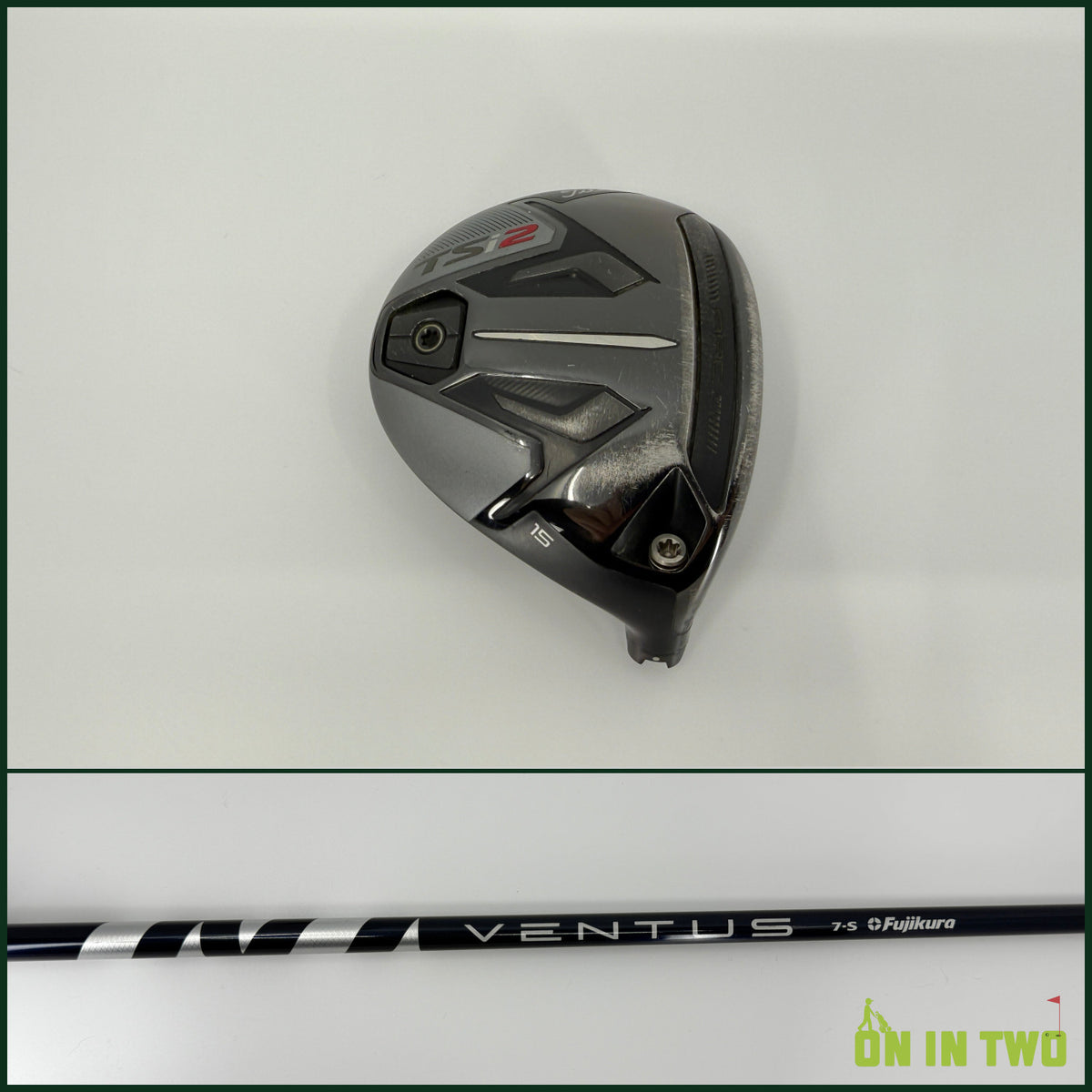 Titleist TSi2 3 Wood 15* RH Fujikura Ventus Blue Velocore 70S Stiff