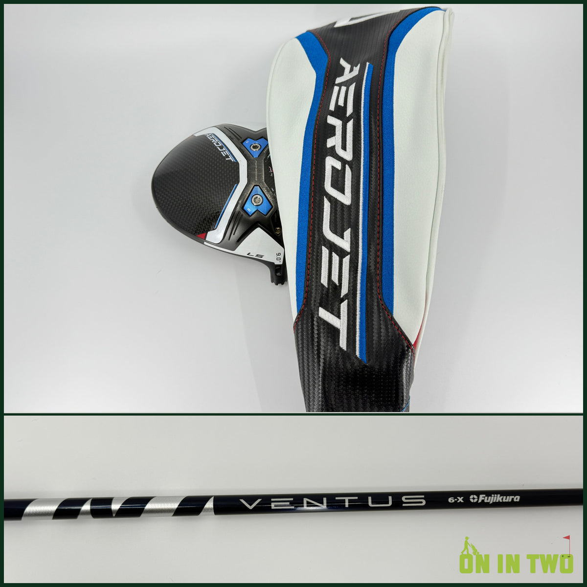 Cobra Aerojet LS Driver 9* RH Fujikura Ventus Blue Velocore 60X X Stiff