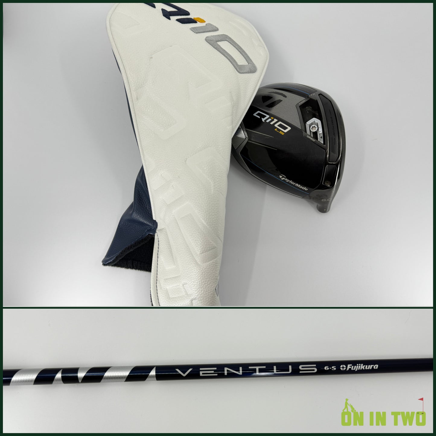 Taylormade Qi10 LS Driver 8* RH Fujikura Ventus Blue Non-Velocore 60S Stiff
