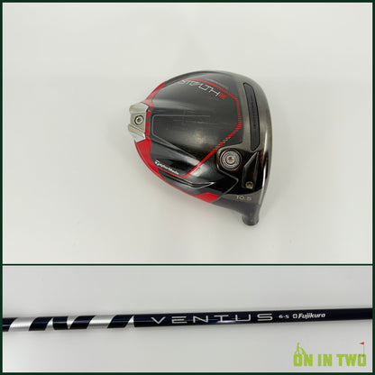Taylormade Stealth 2 Driver 10.5* RH Fujikura Ventus Blue Non-Velocore 60S Stiff