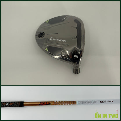 Taylormade Qi35 Max 3 Wood 15.5* RH Graphite Design Tour AD GC 50X X Stiff