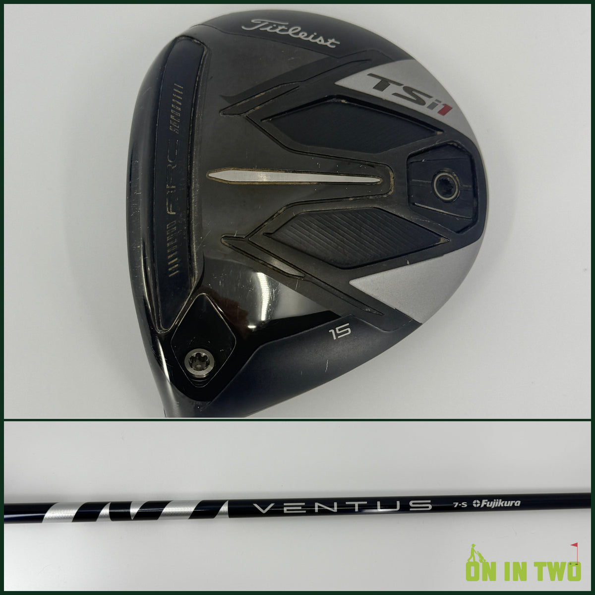 Titleist TSi1 3 Wood 15* LH Fujikura Ventus Blue Velocore 70S Stiff