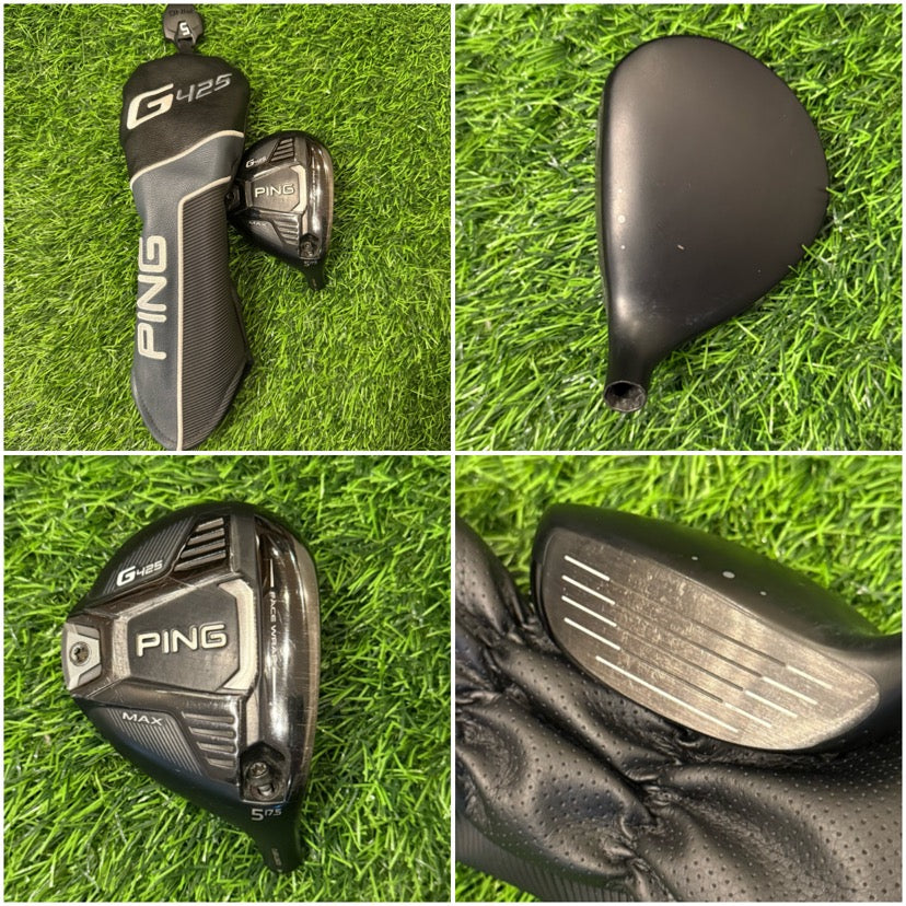 Ping G425 Max 5 Wood Head 17.5* RH + Headcover