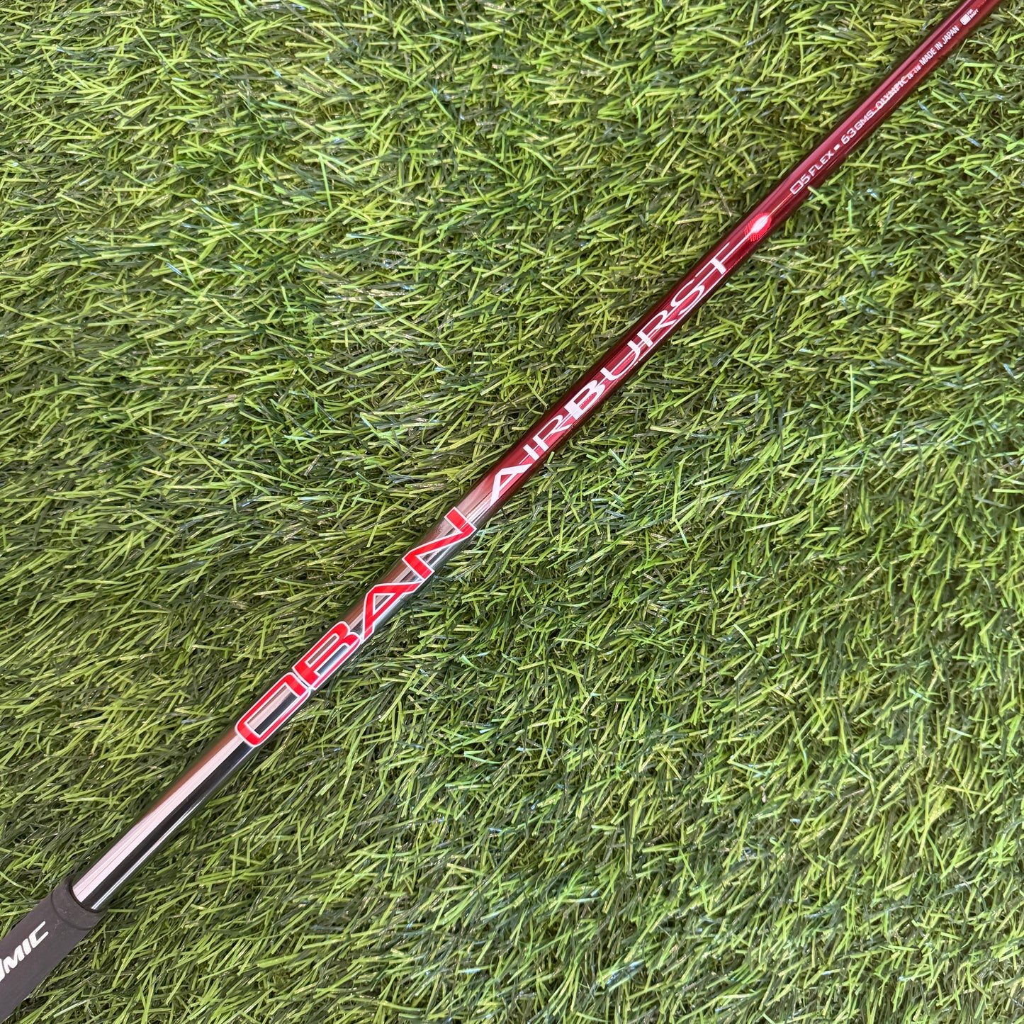 Oban Airburst Burgundy 63 X Stiff Driver Shaft