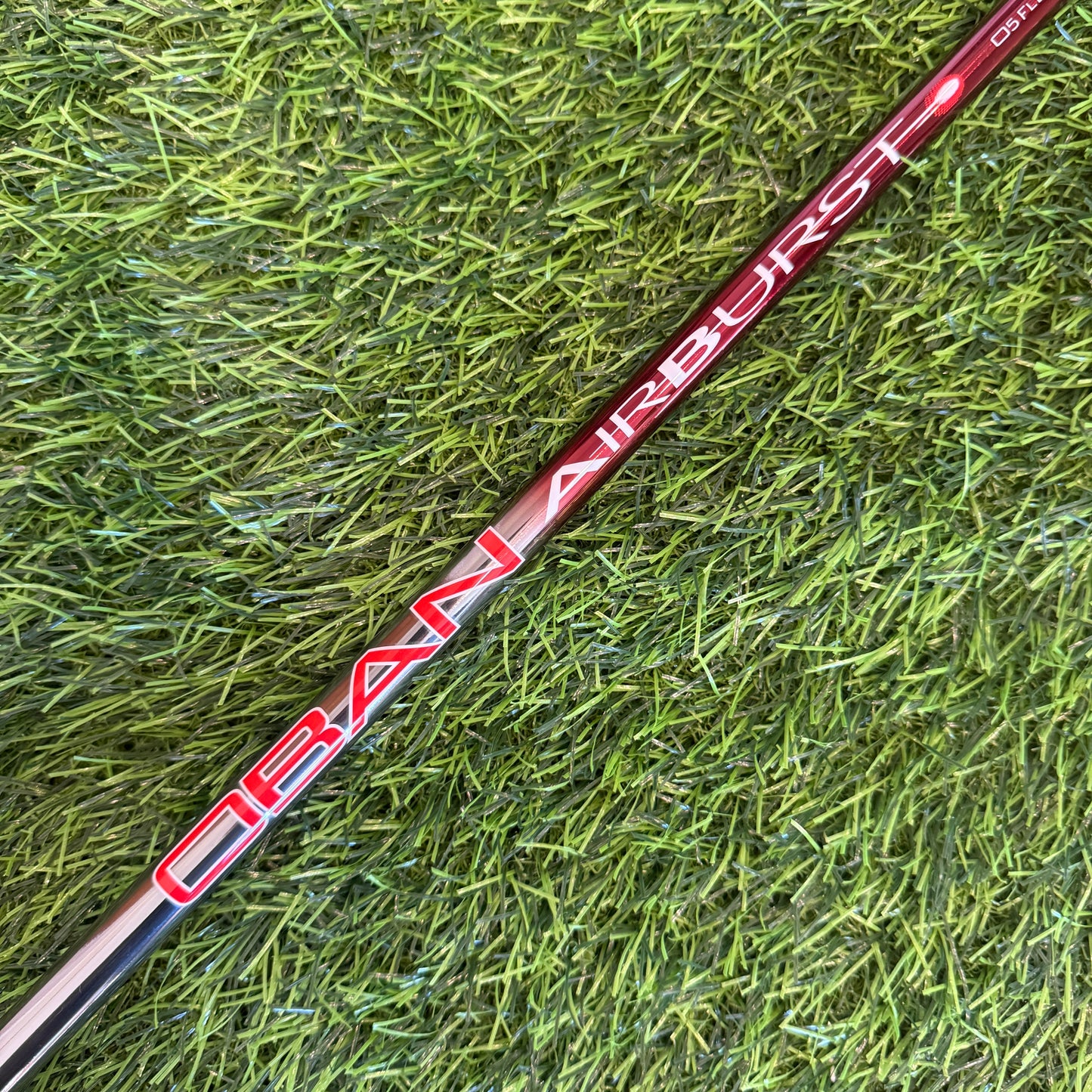 Oban Airburst Burgundy 63 X Stiff Driver Shaft