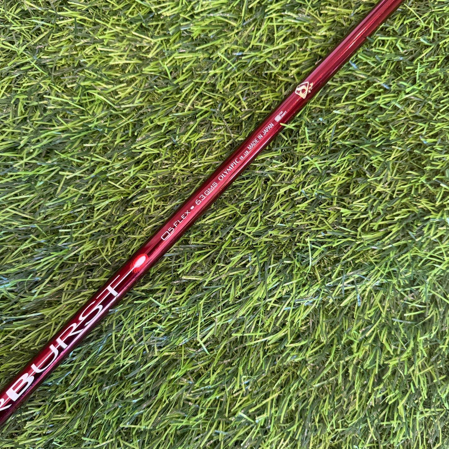 Oban Airburst Burgundy 63 X Stiff Driver Shaft