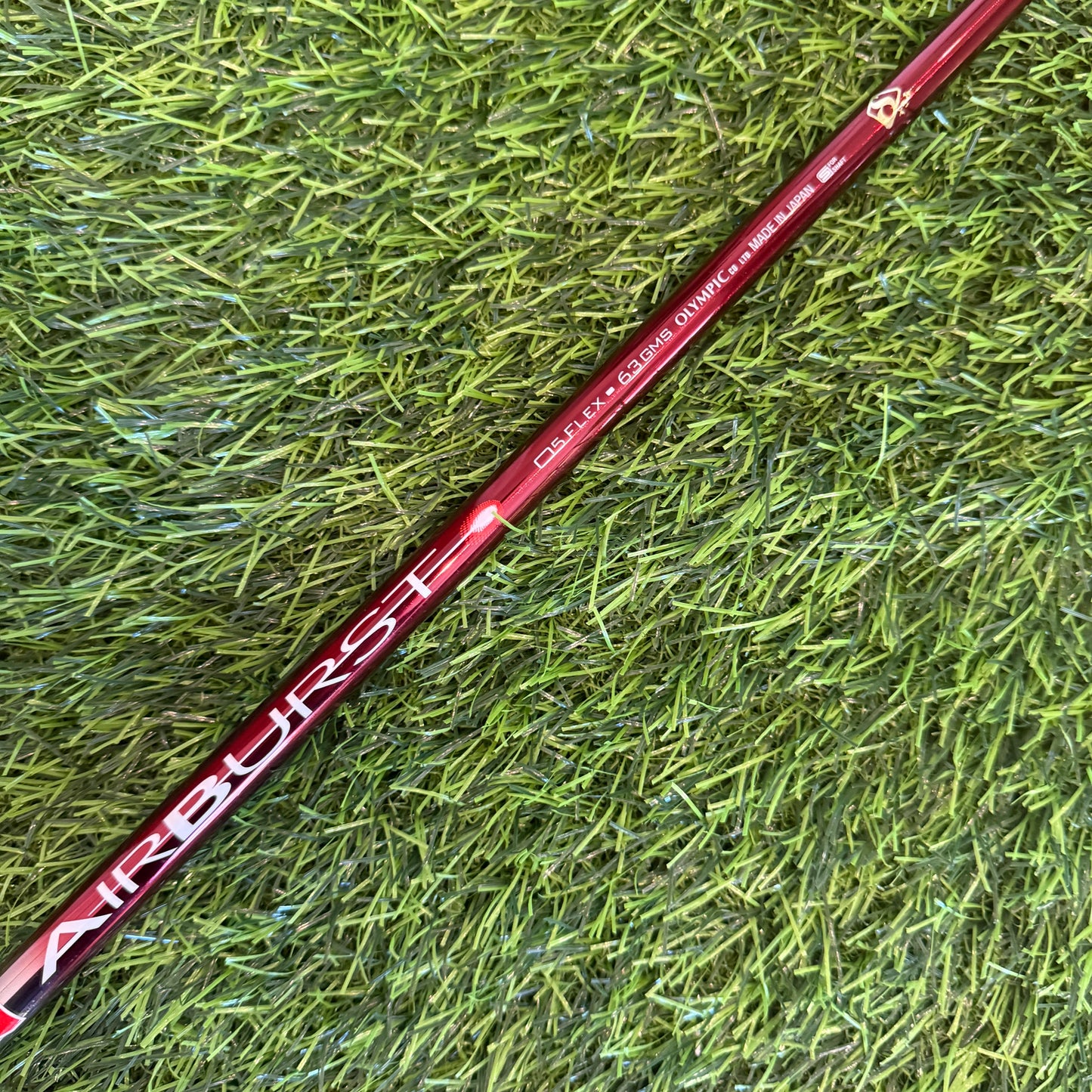 Oban Airburst Burgundy 63 X Stiff Driver Shaft