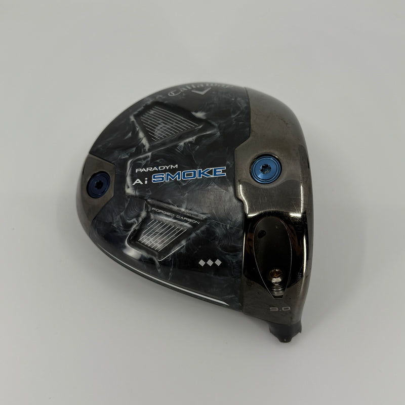Callaway Paradym AI Smoke TD Driver Head 9* RH + Headcover