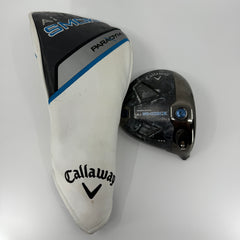 Callaway Paradym AI Smoke TD Driver Head 9* RH + Headcover
