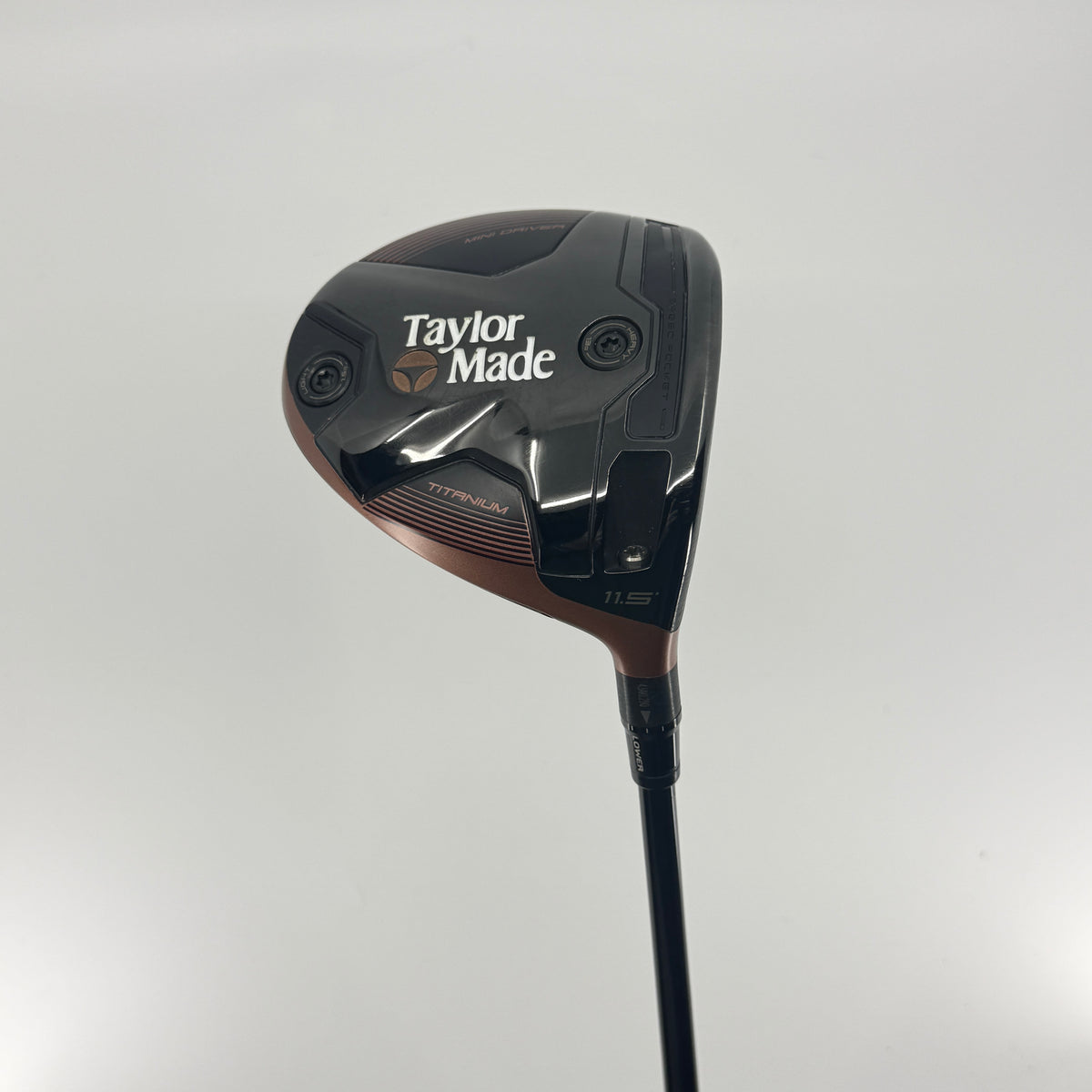 Taylormade Brnr Copper Mini Driver 11.5* RH Project X Hzrdus Black Gen 4 Stiff 60 6.0 Shaft
