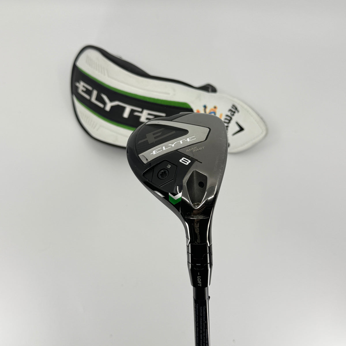 Callaway Elyte Max Fast 8 Hybrid 39* RH KBS Players Graphite Hybrid Regular 55-R Shaft