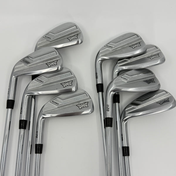PXG 0211 Xcor2 Chrome Iron Set 4-GW LH Stiff Steel