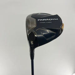 Callaway Paradym Driver 9* LH Fujikura Ventus TR Blue Velocore Stiff 5-S Shaft