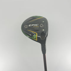 Callaway Epic Flash Sub Zero 3 Wood 15* RH Fujikura Ventus Red Velocore Stiff 7-S Shaft