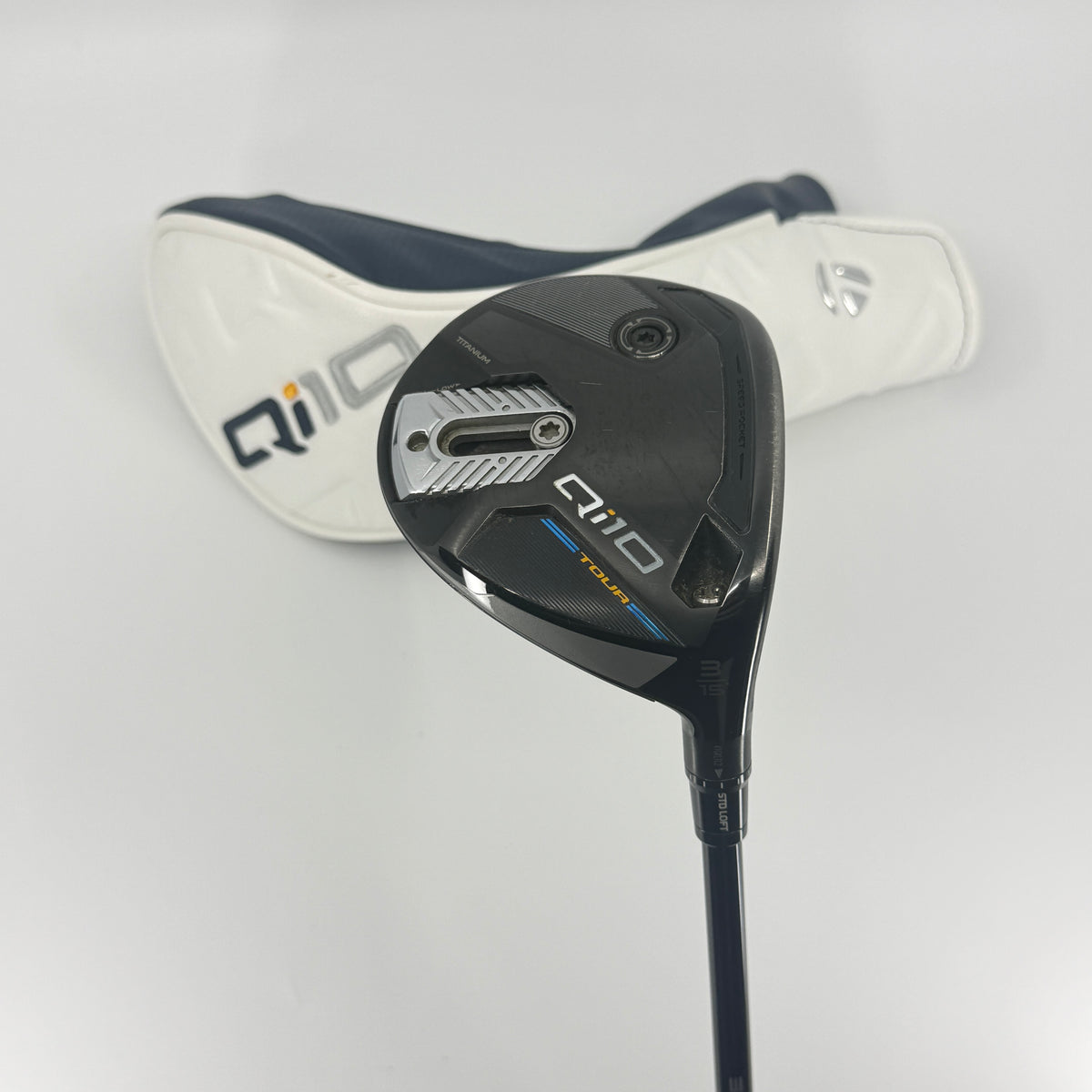 Taylormade Qi10 Tour 3 Wood 15* RH Fujikura Ventus TR Black Velocore Extra Stiff 7-X Shaft