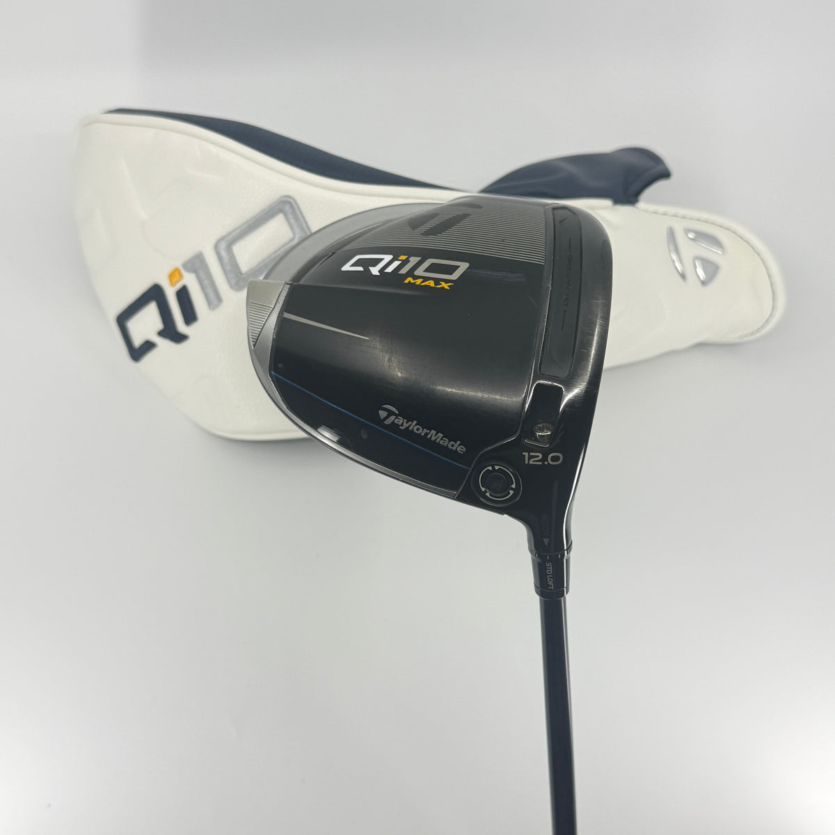 Taylormade Qi10 Max Driver 12* RH Graphite Design Tour AD IZ Extra Stiff 7-X Shaft