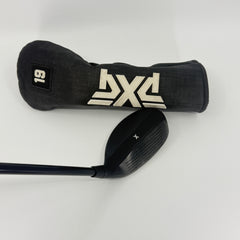 PXG 0211 4 Hybrid 19* LH Mitsubishi C6 Black HY Stiff 80-S Shaft