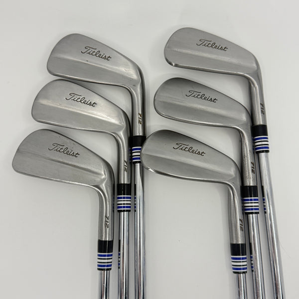 Titleist 712 MB RAW Custom Iron Set 4-9 RH Extra Stiff Steel