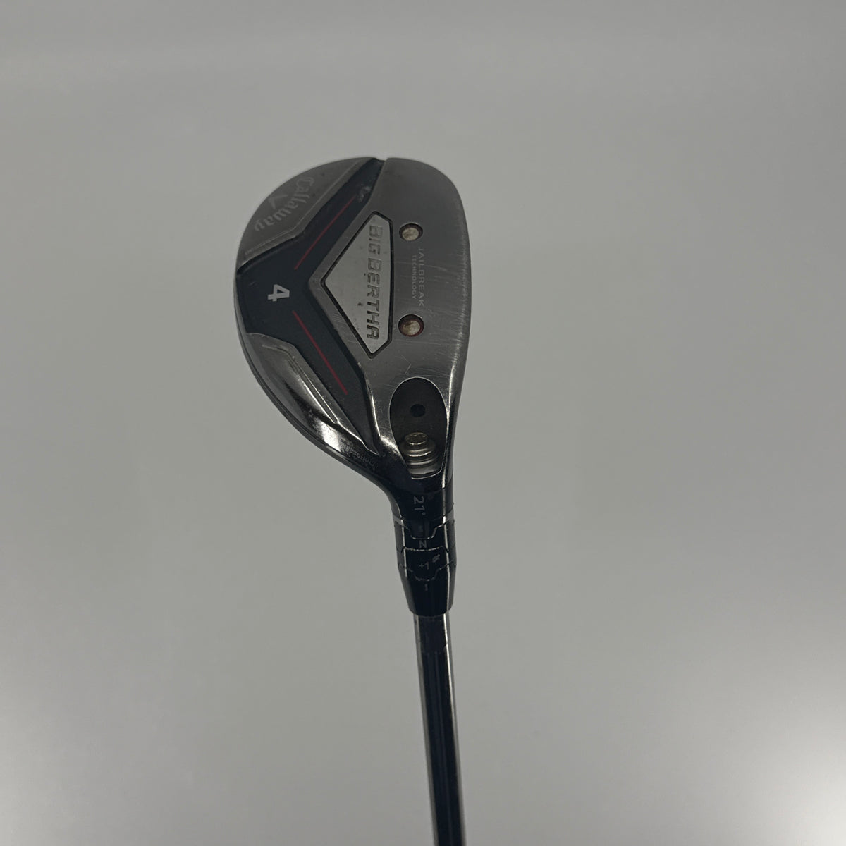 Callaway Big Bertha B21 4 Hybrid 21* RH UST Mamiya Recoil ZT9 Regular 460 F3 Shaft