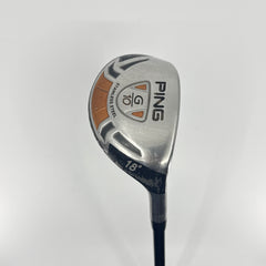 Ping G10 3 Hybrid 18* RH Pro Launch Red Stiff