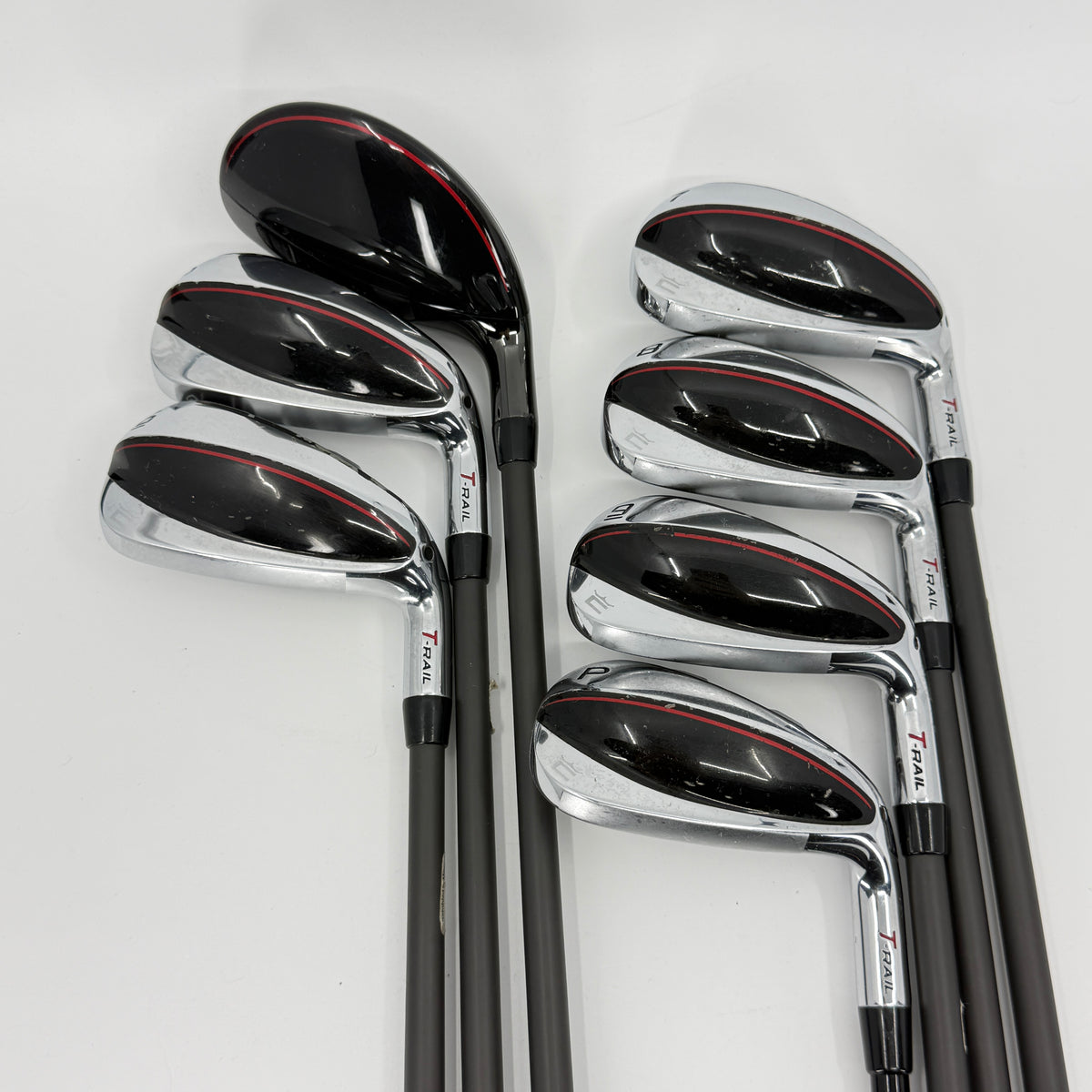 Cobra 2023 T-Rail Iron Set 4-PW RH Senior Graphite