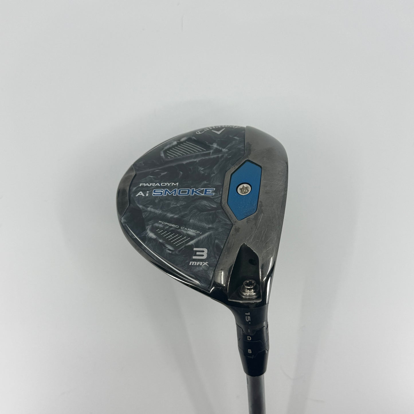 Callaway Paradym Ai Smoke Max 3 Wood 15* RH Graphite Design Tour AD UB 60X X Stiff
