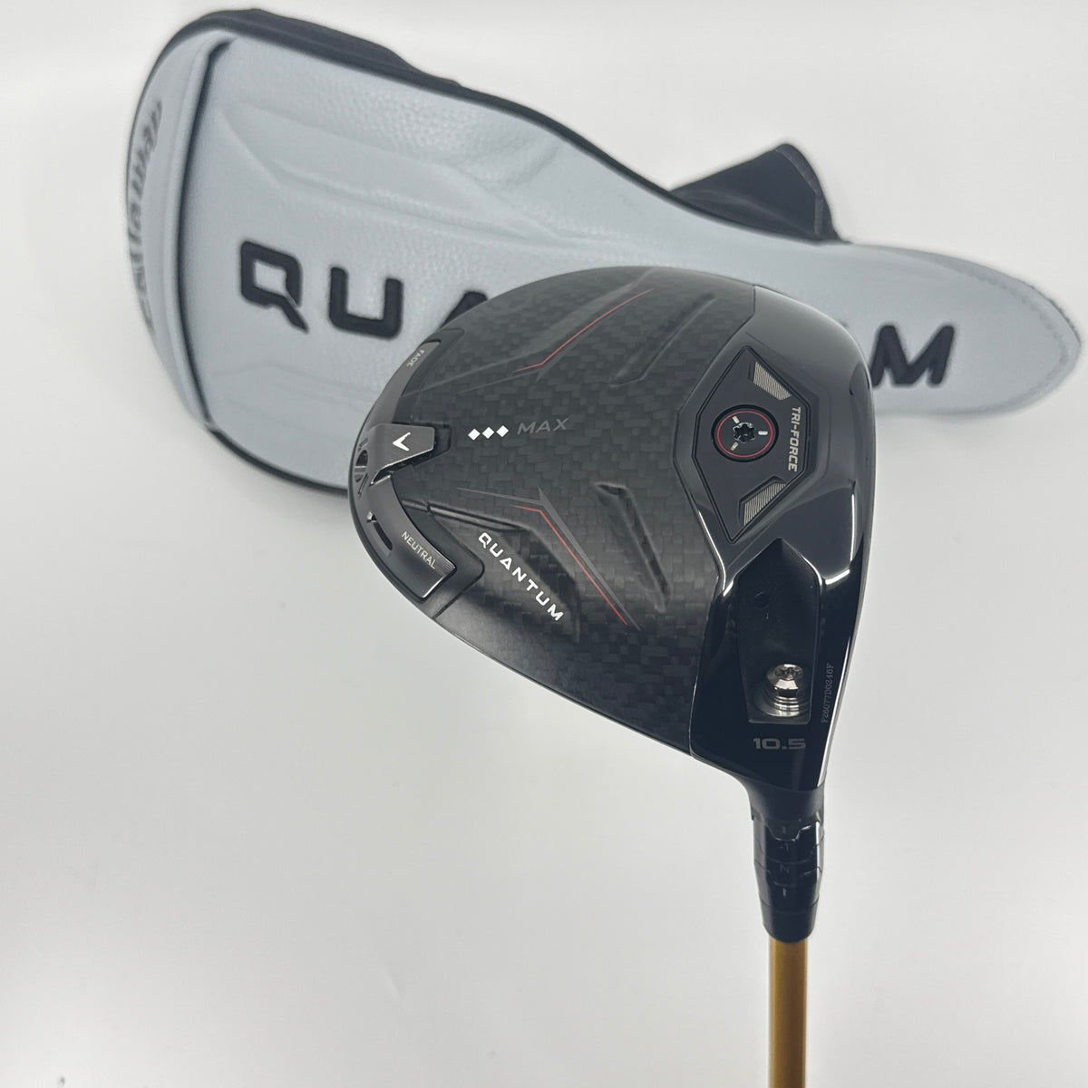 Callaway Quantum Triple Diamond Max Driver 10.5* RH Oban Kiyoshi Gold Extra Stiff 75 05 Shaft