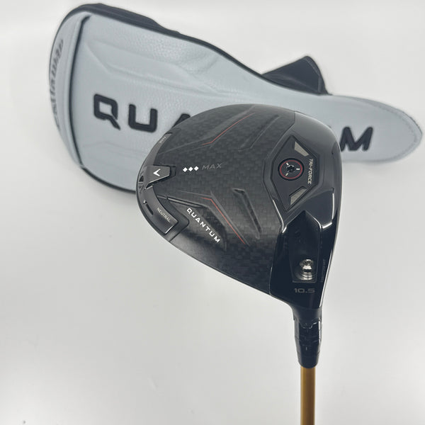 Callaway Quantum Triple Diamond Max Driver 10.5* RH Oban Kiyoshi Gold Extra Stiff 75 05 Shaft