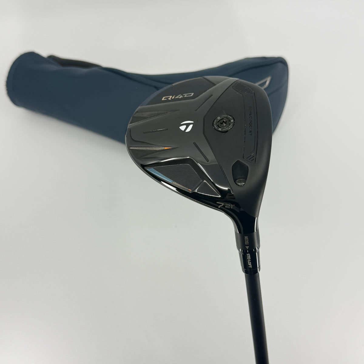 Taylormade Qi4D 7 Wood 21* RH Mitsubishi Reax Stiff 65-S Shaft